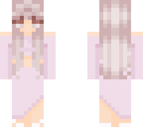 [ dressed up in pink ]