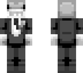 black and white chompy