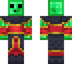 emerald block slime migrator robe