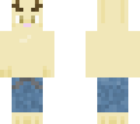 jackalope with jeans