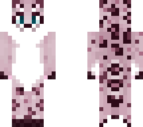 pink snow leopard