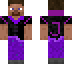 purple and black steave (last update) (i swear)