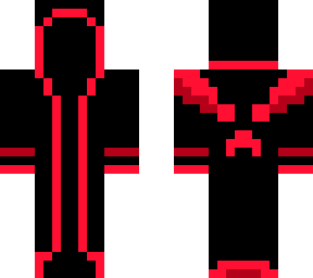 red and black skin