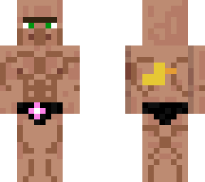 gym villager + duck tatto