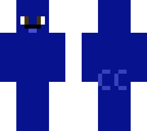 moustache blue guy