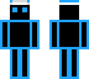 neon trident (blue)
