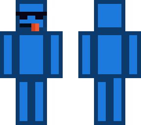 silly blue guy