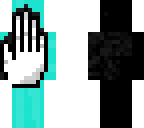 skin back black