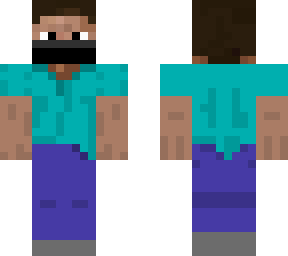 steve with mask
