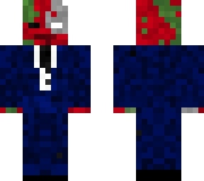 blue suit guy