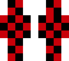 checkerboard full body