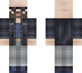 cool bearded man