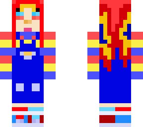 kidcore clown, no mask