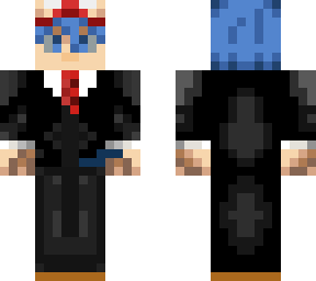 simon with suit