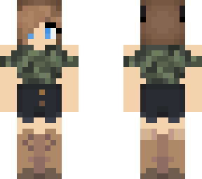 army tee - outfit by cinderbases