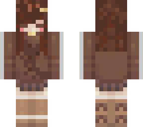 brown hair