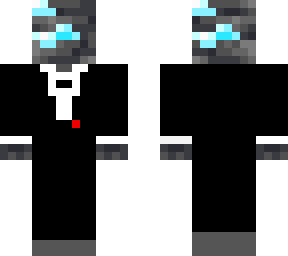 deepslate diamond guy with a suit