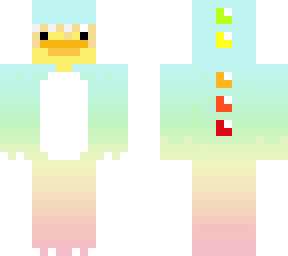 duck with dino onesy