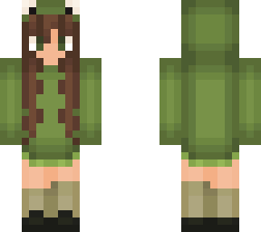 girl 'frog outfit' / (dont repload)