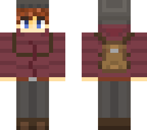 maroon climber blud