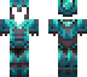 netherite armor with diamond silence trim