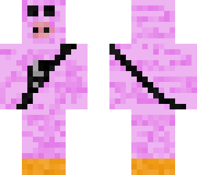 pink adventure pig