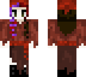 purple haired pirate