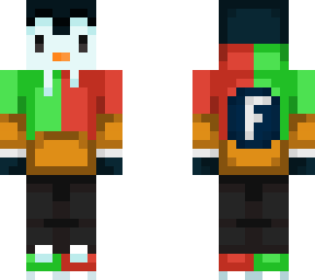 red/blu penguin