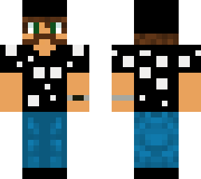 trucker in dots
