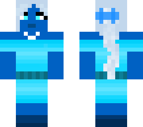 blue elf girl