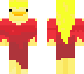 duck girl dress