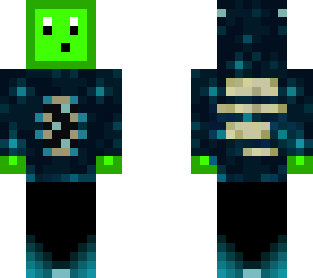 lime boy wearing a warden hoodie