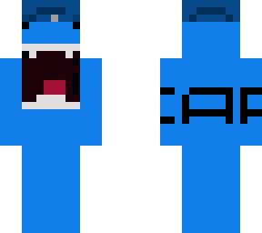 monster with a cap
