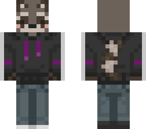 purple raccoon