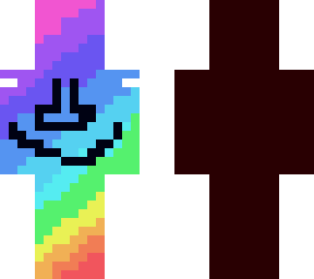 rainbow keep smile herobrine