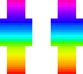 rainbow skin