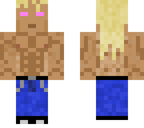buff blond beach guy