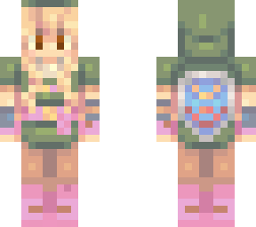 link zelda brown eyes