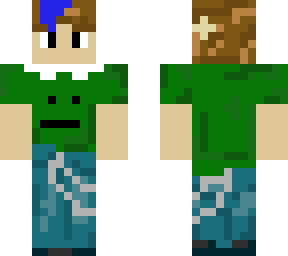 mc skin wemmbu shirt green