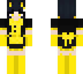 michimivt in a maid dress
