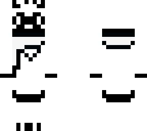 ralsei black n white
