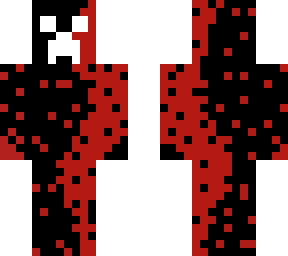 red and black crepper