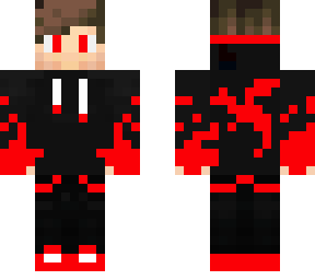 red and black hoodie gamer