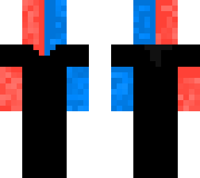 red and blue