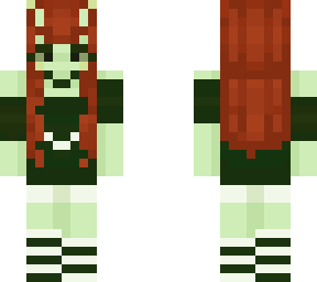 red haired alien girl
