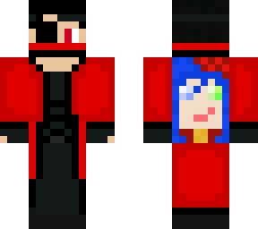 red-x long coat and scottish girl illy aka katie