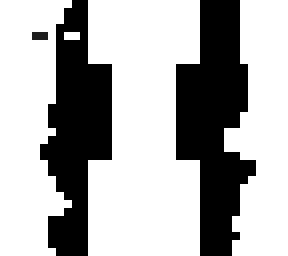 black-white null