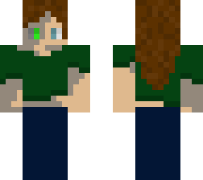 cyborg girl skin - remake