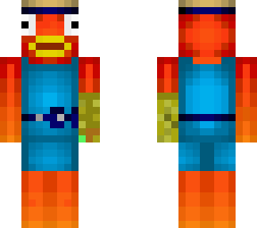 fish with gauntlet