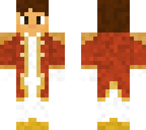 white royal robe
